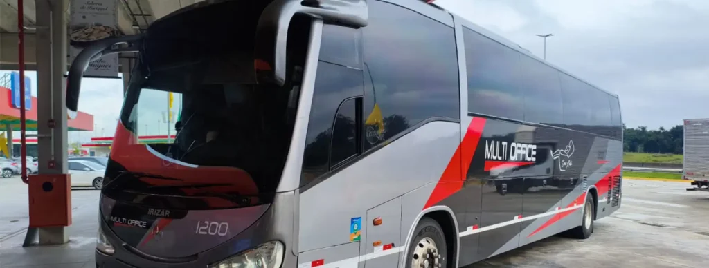 empresa de fretamento + transporte de passageiros + guarulhos + sp + multi office tur