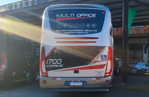 frota de onibus + micro onibus + transporte de passageiros + guarulhos + sp + multi office tur