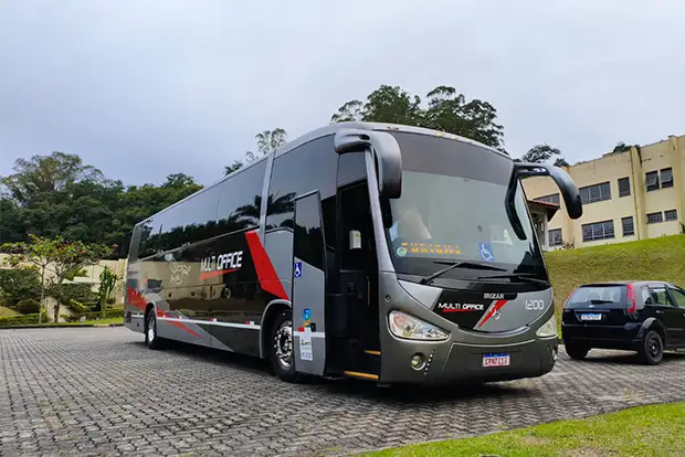 onibus para congresso + retiro + encontros + viagens religiosas + igrejas + transporte de passageiros + guarulhos + sp + multi office tur