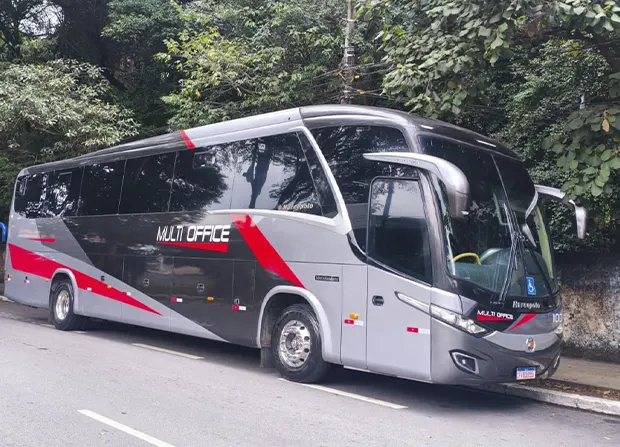 pontualidade + transporte de passageiros + guarulhos + sp + multi office tur